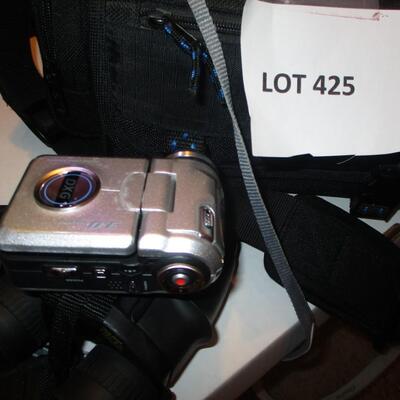 Bushnell Binoculars, Fine Pix Camera