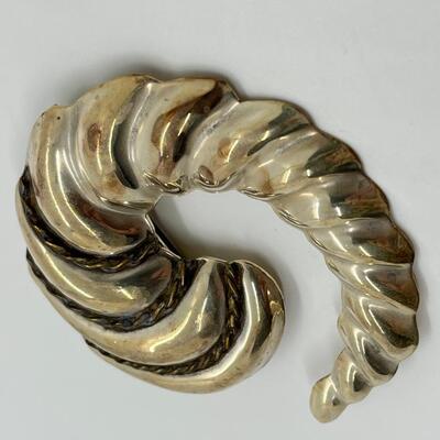 LOT 25: Vintage Silver 925 Pendant/Brooch - 22.8 grams total weight