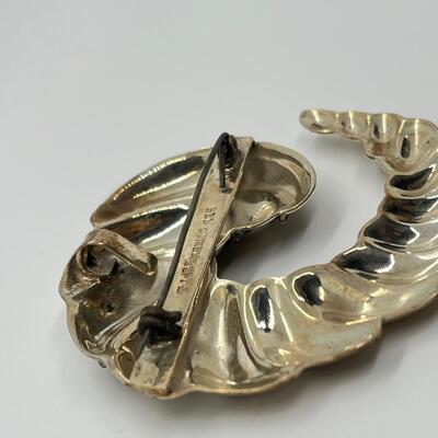 LOT 25: Vintage Silver 925 Pendant/Brooch - 22.8 grams total weight