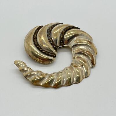 LOT 25: Vintage Silver 925 Pendant/Brooch - 22.8 grams total weight