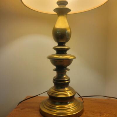 Pair of Brass Lamps (M-DW)