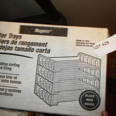 File Cabinet Folders/Letter Tray