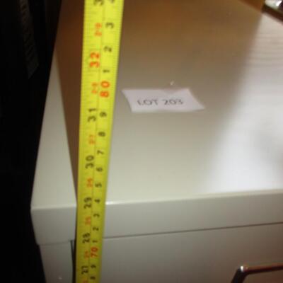 2 Drawer metal File Cabinet