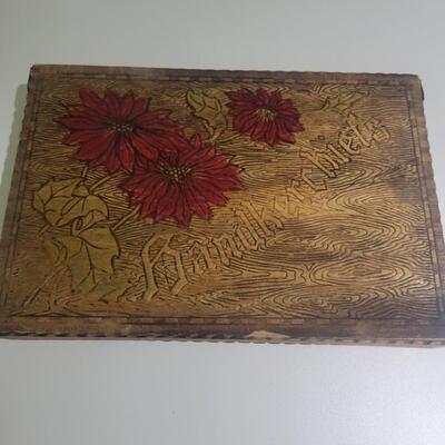 International Items Includes Hand Carved Box From India, Greek Wool Cap & More (H-DW)