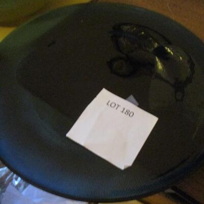 Glass Dishes--Green/Blue