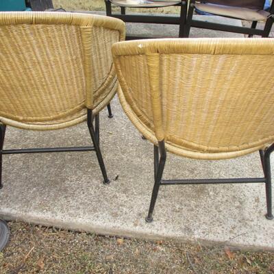 Wicker Outdoor Chairs