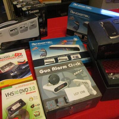 Electronics-- Scanner, Camcorder