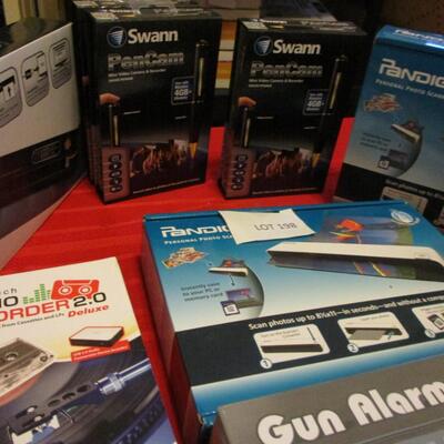 Electronics-- Scanner, Camcorder