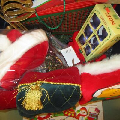 Assorted Christmas items
