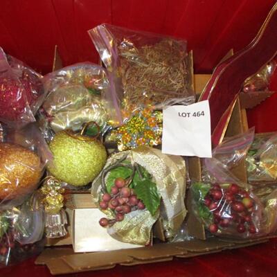 Ornaments and Ribbon