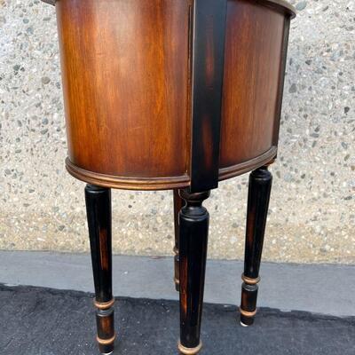 Antique Vintage Style Mid Century Night Stand End Table Drawer