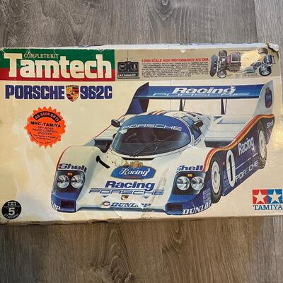 Vintage Tamtech Porsche 962c complete kit new in box