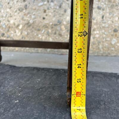Small Mid Century Wooden Stool