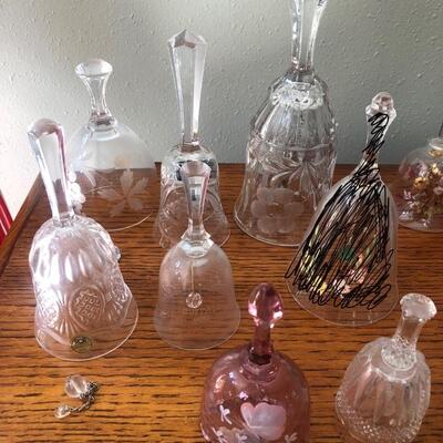 L22-  Crystal / Glass Bell Lot