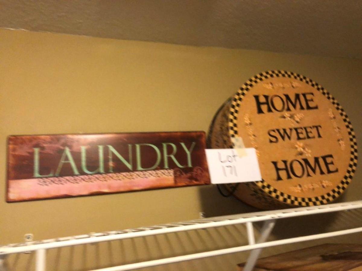 Wall Décor Lot laundry