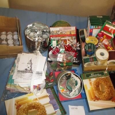 Ribbon, Greeting Cards, Tea lights, Bows