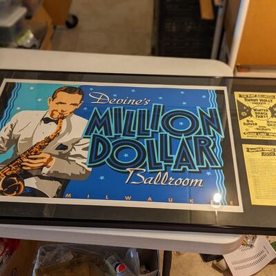 The Real Deal of BUDDY HOLLYâ€™S LAST CONCERT Ballroom Poster, Signed and Numbered with Actual Flyer!