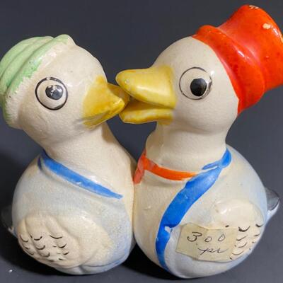 LOT 21: Vintage Chicks, Ducks, Horses Salt & Pepper Sets