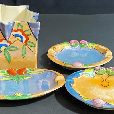 LOT 35: Hand Painted Dishes & More