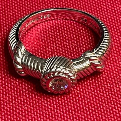 Judith Ripka .925 ring size 7.5
