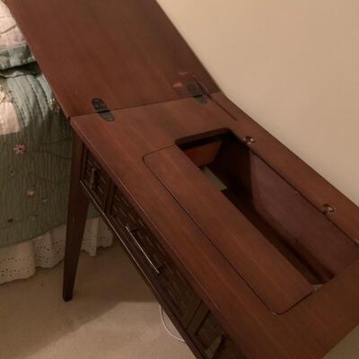 Vintage Sewing Table End Table Night Stand