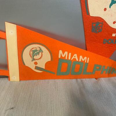 Vintage Miami dolphins sports pendants