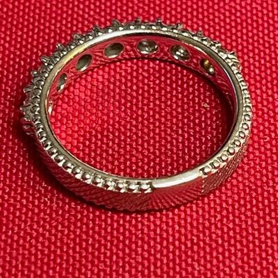 Judith Ripka .925 fashion ring Size 8