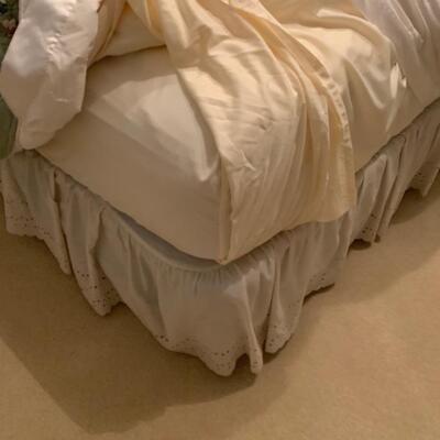 Clean Queen Size Bed With Nice Bedding