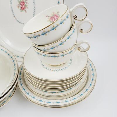 HARMONY HOUSE MOUNT VERNON CHINA DINNERWARE 19 PCS