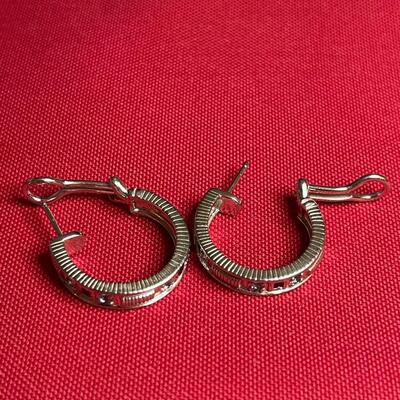Judith Ripka .925 earrings