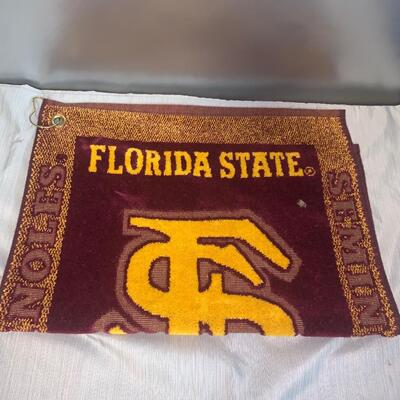 Florida state golf towel fsu