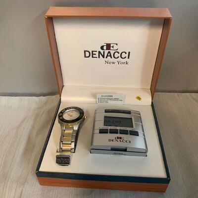 Denacci New York watch gift set