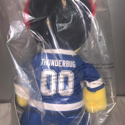thunderbug mascot Tampa bay lightning plush brand new