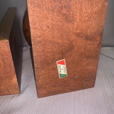 Globe bookends made in Italy
