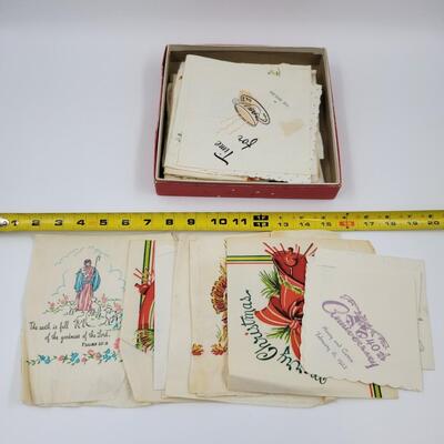 VINTAGE PAPER NAPKINS- GREAT FOR CRAFT PROJECTS