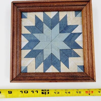 WOODEN BARN QUILT SQUARE