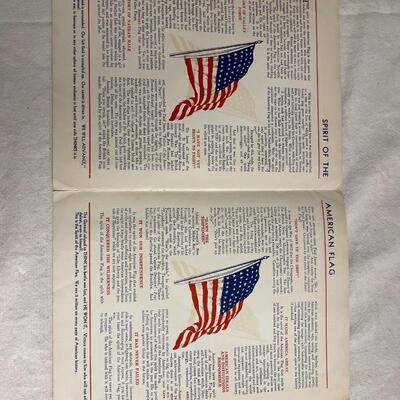 Vintage Star Spangled Banner pamphlet