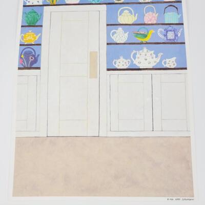 1986 POSTER PRINTS(4) BY NIKKI SCHUMANN