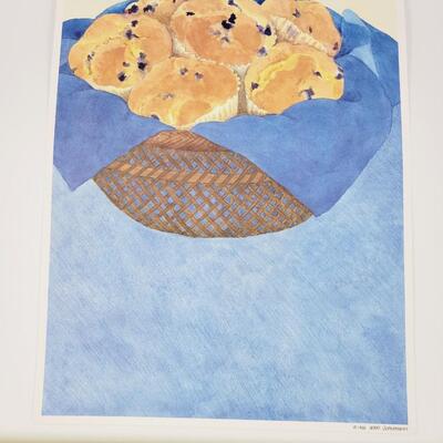 1986 POSTER PRINTS(4) BY NIKKI SCHUMANN