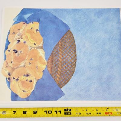 1986 POSTER PRINTS(4) BY NIKKI SCHUMANN