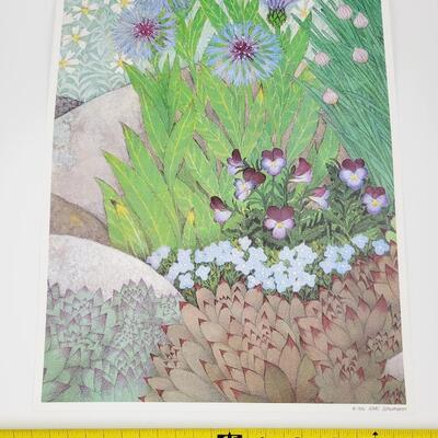 1986 POSTER PRINTS(4) BY NIKKI SCHUMANN