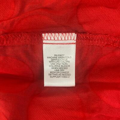 LIZ CLAIRBORNE - LIGHT & BRIGHT WOMENâ€™S DRESSY TOP - SIZE L