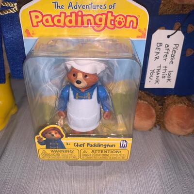 Padding Ron the bear plush lot w/ toy in box