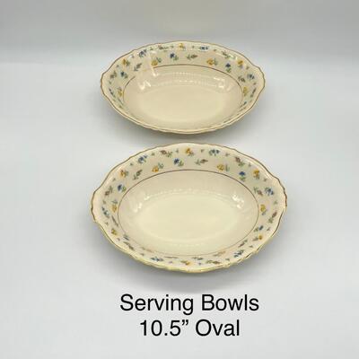 SYRACUSE ~ Suzanne ~ (7) Piece Place Setting ~ Service For (8) & Includes (8) Serving Pieces