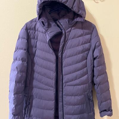 32Â° DEGREES HEAT ~ Sparrow (Purple) ~ All Weather ~ XL Hooded Jacket