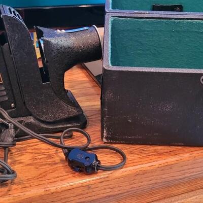 Lot 52; Vintage Miniature Projector MODEL RK with Original Case and Lens