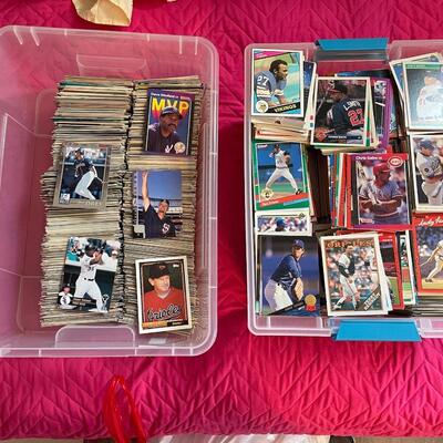 Over 4200 Baseball Cards from the late 80â€™s early 90â€™s