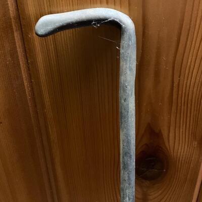 Vintage Iron Fire / Coal Poker - 49.5â€ long approx
