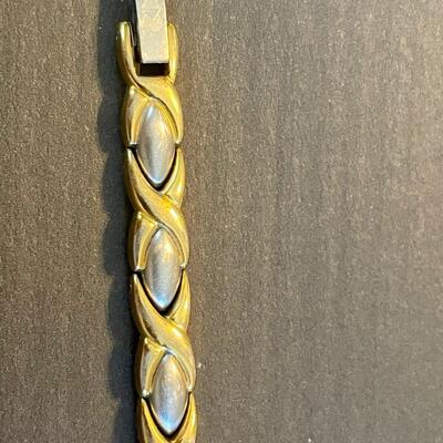 Stainless Steel Bracelet 8â€ long, very nice!