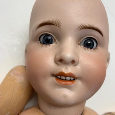 Antique SFBJ 250 Paris Bisque Head Doll 17.5